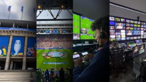 Il team di Gravity Media ai Campionati Uefa Euro 2024
