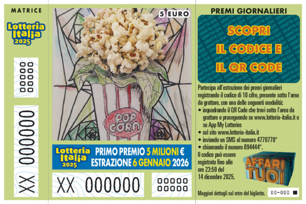 Biglietto Lotteria Italia 2025