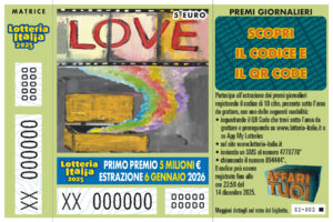 Biglietto Lotteria Italia 2025 | AGIMEG Biglietto Lotteria Italia 2025