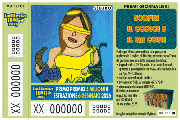 Biglietto Lotteria Italia 2025