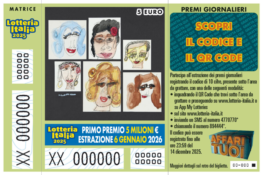 Biglietto Lotteria Italia 2025