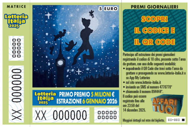 Biglietto Lotteria Italia 2025