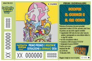 Biglietto Lotteria Italia 2025 | AGIMEG Biglietto Lotteria Italia 2025