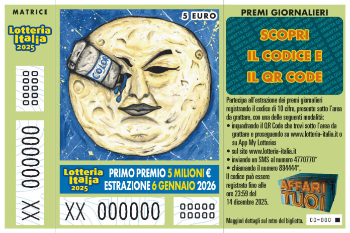 Biglietto Lotteria Italia 2025 Biglietto Lotteria Italia 2025