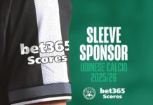 Udinese Bet365 Scores