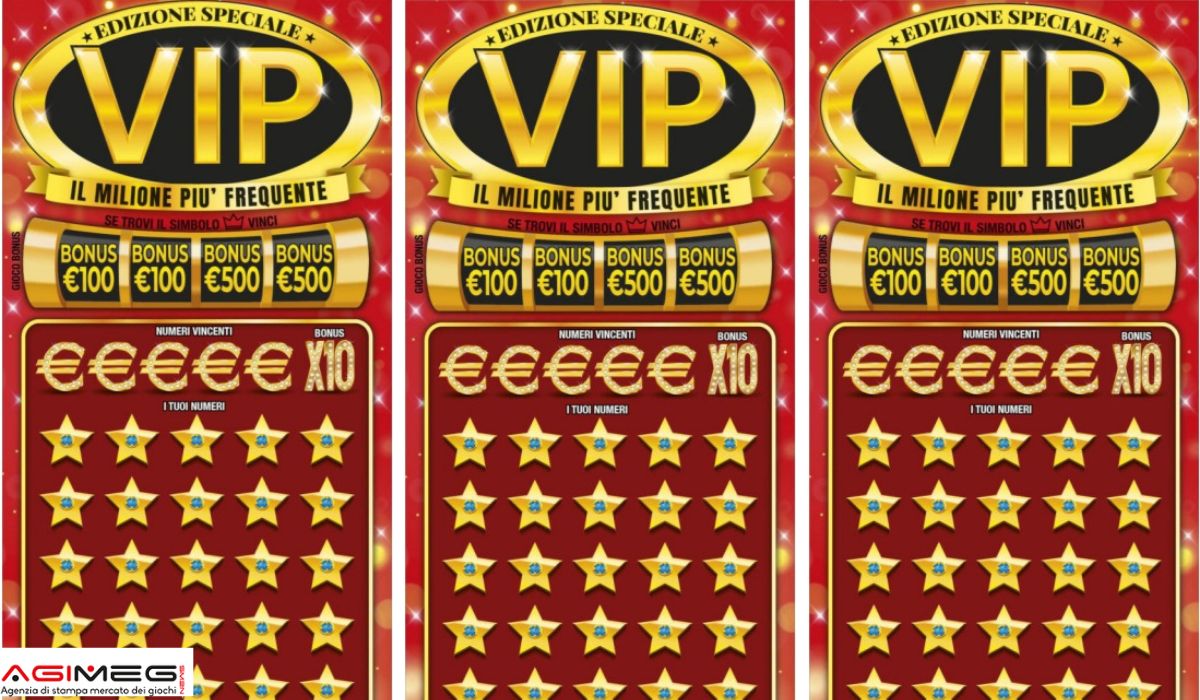 Gratta E Vinci Vinto 1 Milione Con Edizione VIP AGIMEG Gratta E Vinci Vinto 1 Milione Con Edizione VIP AGIMEG