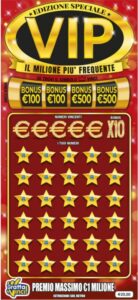 Gratta e Vinci Edizione Speciale VIP | AGIMEG Gratta e Vinci Edizione Speciale VIP