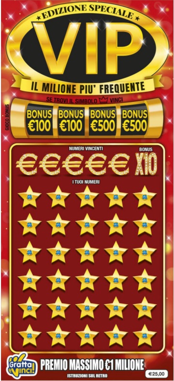 Gratta e Vinci Edizione Speciale VIP