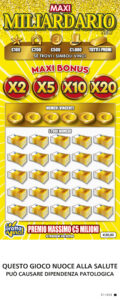 Gratta e Vinci Maxi Miliardario New