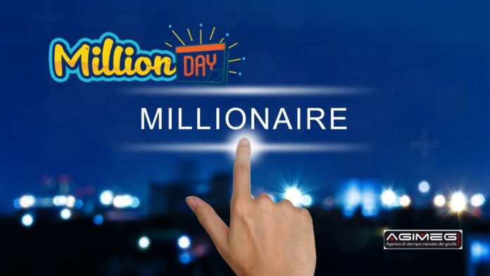 MillionDay nuovo milionario vincita 1 milione di euro MillionDay nuovo milionario vincita 1 milione di euro
