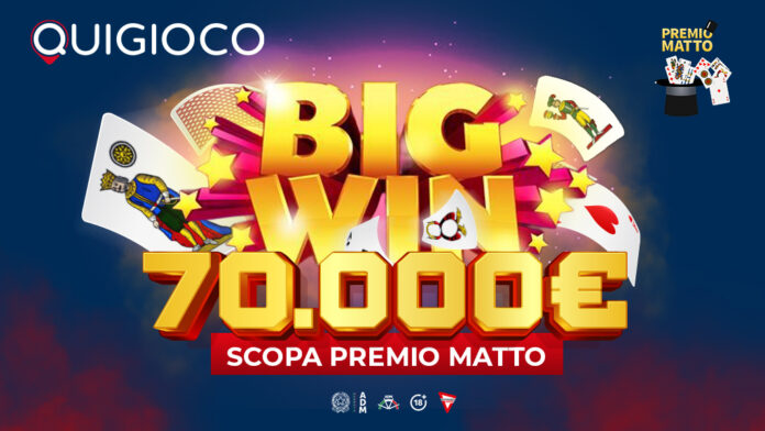 Vincita Scopa Premio Matto