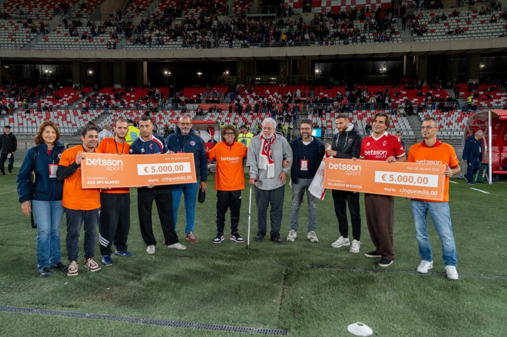 Betsson.sport evento per Bari-Mantova | AGIMEG Betsson.sport evento per Bari-Mantova