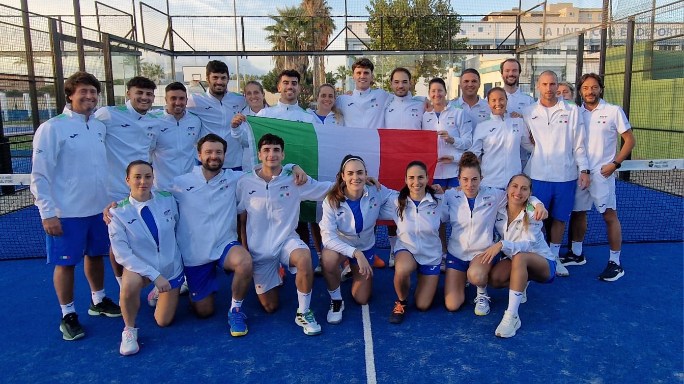 Europei Padel 2025: due bronzi all’Italia. La Nazionale maschile batte i Paesi Bassi, quella femminile il Belgio al FIP Euro Padel Cup 2025