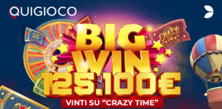 Slot online: vinti 125.100 euro con il Game Show Live ‘Crazy Time’ Vincita Crazy Time - Quigioco