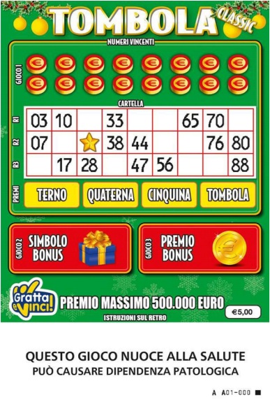 gratta e vinci tombola classic | AGIMEG tombola classic gratta e vinci