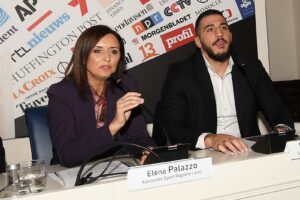 Elena Palazzo Assessore Sport Regione Lazio e Mattia Faraoni