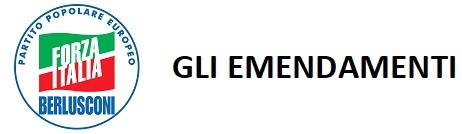 Forza Italia emendamenti | AGIMEG