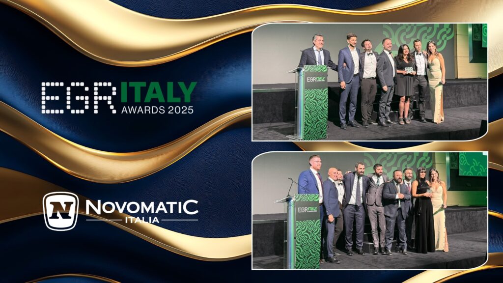 Novomatic Italia EGR Italy Awards 2025