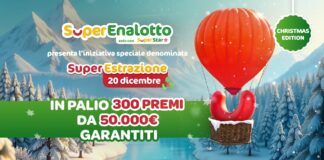 SuperEnalotto, arriva la “SuperEstrazione”: 15 milioni di euro in premi garantiti per l’estrazione del 20 dicembre. Tutti i dettagli su come e quando giocare SuperEnalotto SuperEstrazione premi garantiti