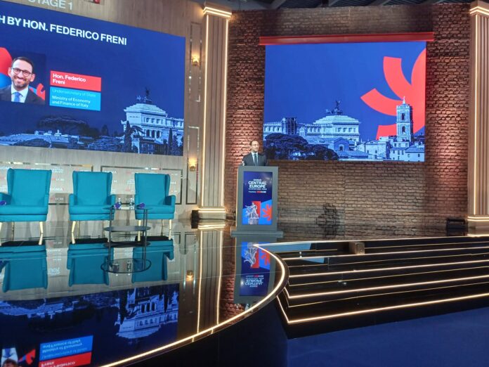 sottosegretario di Stato per l’economia e le finanze, Federico Freni sottosegretario di Stato per l’economia e le finanze, Federico Freni