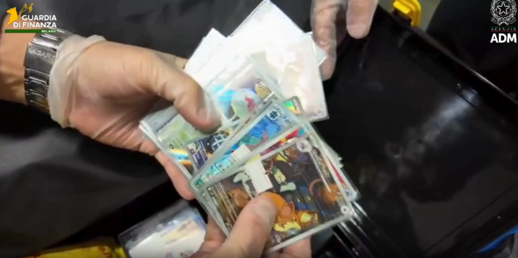 ADM GDF carte collezionabili Linate