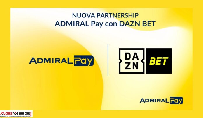 Admiral Pay Dazn bet partnership Admiral Pay Dazn bet partnership