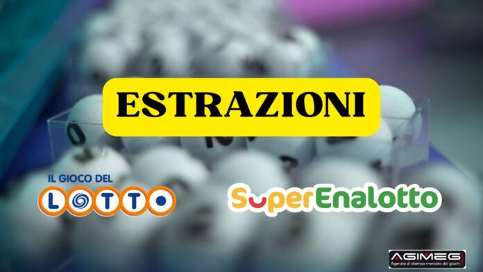 Estrazioni Lotto Simbolotto 10eLotto Numero Oro SuperEnalotto giovedì 4 dicembre 2025 Estrazioni Lotto Simbolotto 10eLotto Numero Oro SuperEnalotto giovedì 4 dicembre 2025