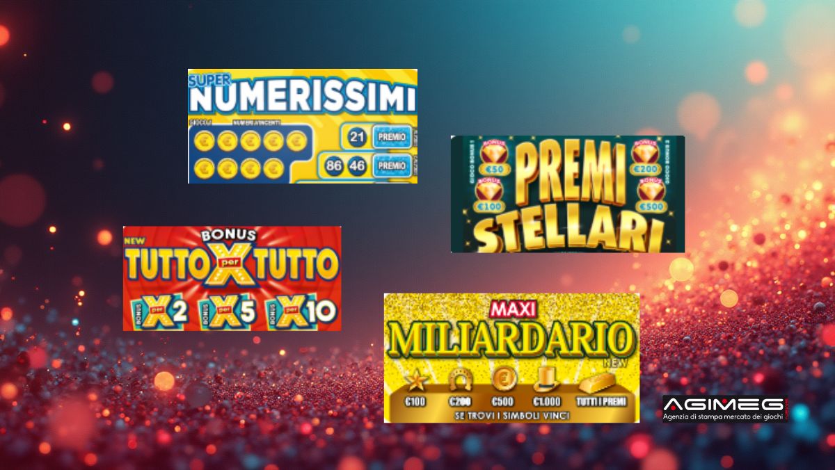 Gratta e Vinci tagliandi | AGIMEG Gratta e Vinci tagliandi