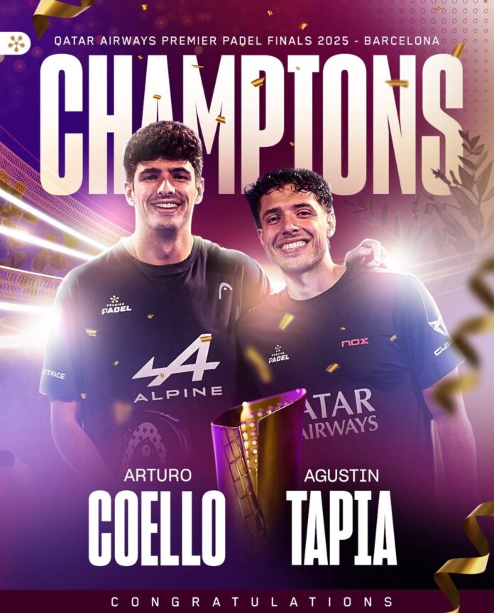 premier padel finals trionfo maschile premier padel finals trionfo maschile