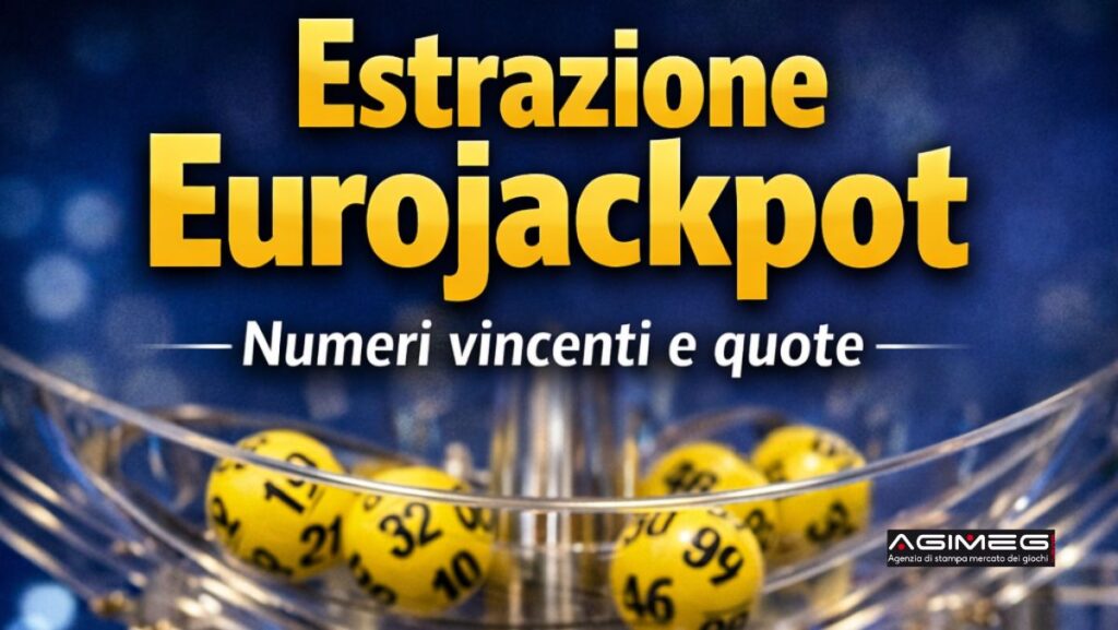 Estrazione Eurojackpot numeri vincenti e quote