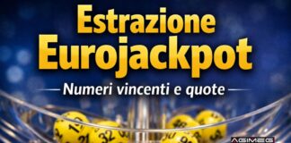 Estrazione Eurojackpot di venerdì 9 gennaio 2026: numeri vincenti e quote Estrazione Eurojackpot numeri vincenti e quote