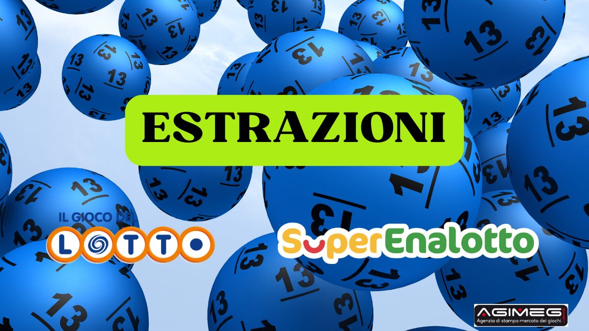 Estrazioni Lotto SuperEnalotto e 10eLotto - Agimeg | AGIMEG Estrazioni Lotto SuperEnalotto e 10eLotto - Agimeg