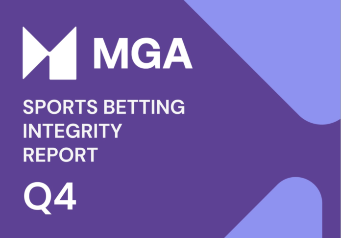 MGA_Sports Betting Integrity Report Q4 2025