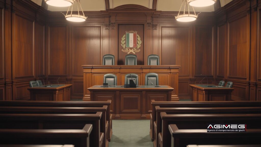 Tribunale, interno aula