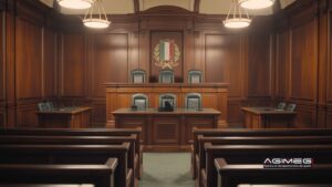 Tribunale, interno aula | AGIMEG Tribunale, interno aula