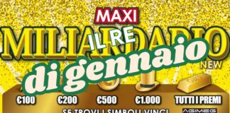 Gratta e Vinci, è febbre Maxi Miliardario New: ecco perché è il più vincente di gennaio Biglietto Gratta e Vinci Maxi Miliardario New vincite gennaio 2026