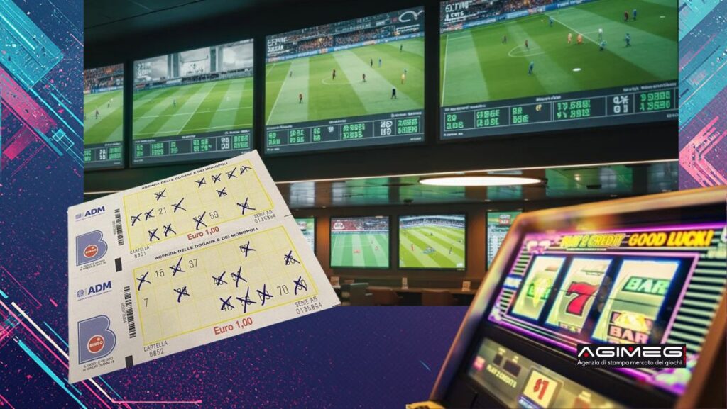 Riordino gioco fisico gara scommesse, slot e vlt, bingo