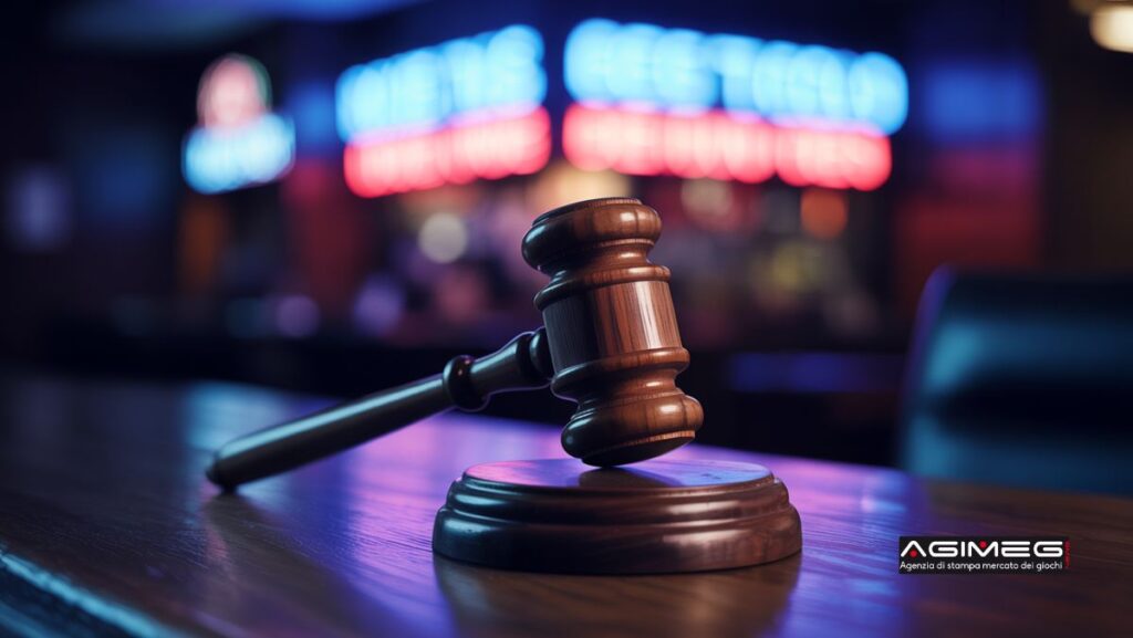 Immagine simbolica della Giustizia con riferimento a scommesse clandestine e criminalità organizzata a Palermo.