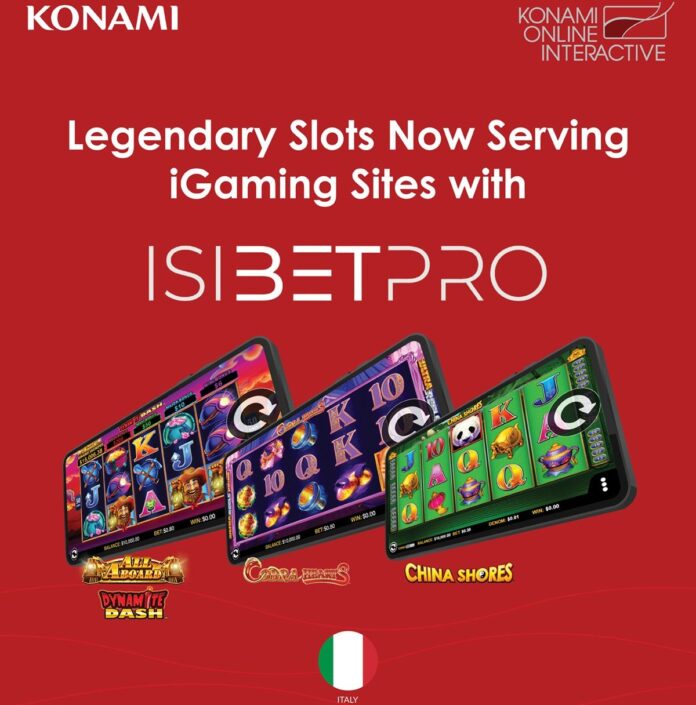 Konami IsiBetPro Italia Konami IsiBetPro Italia