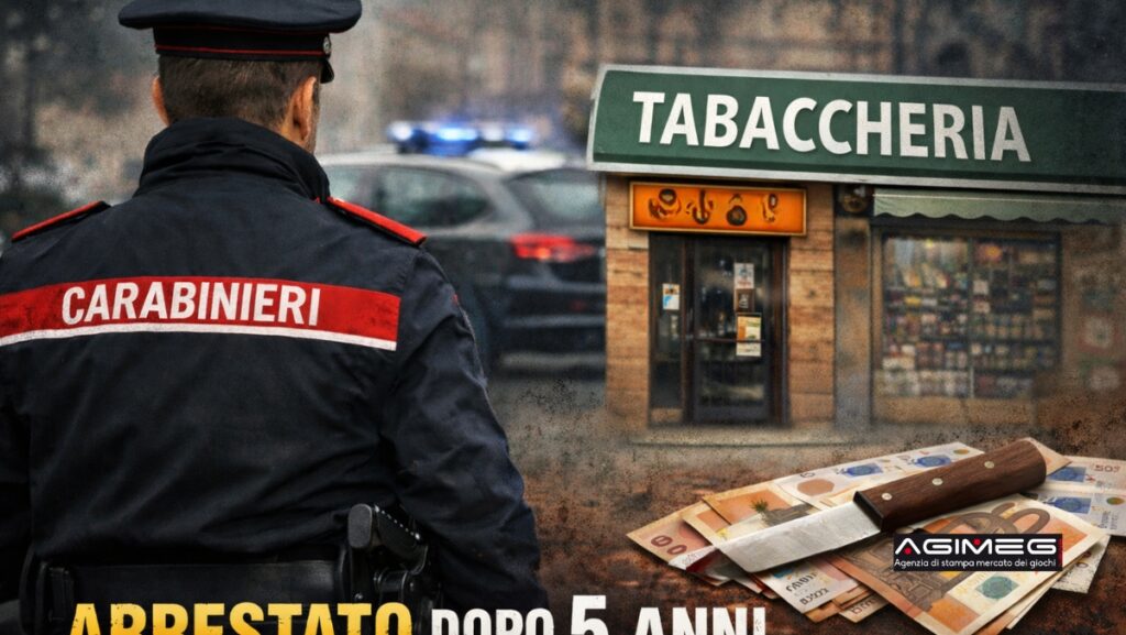 Carabinieri rapina in tabaccheria