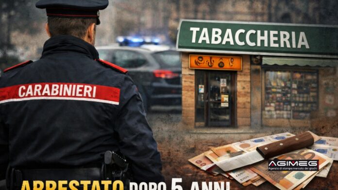 Carabinieri rapina in tabaccheria Carabinieri rapina in tabaccheria