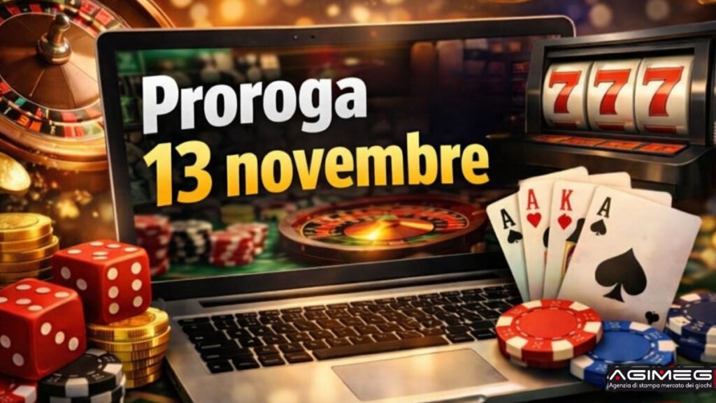 Gioco online proroga al 13 novembre 2026