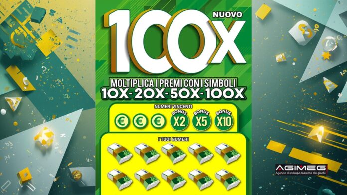 Gratta e Vinci tagliando Nuovo 100x Gratta e Vinci tagliando Nuovo 100x