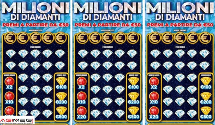 Gratta e Vinci Milioni di Diamanti Gratta e Vinci Milioni di Diamanti
