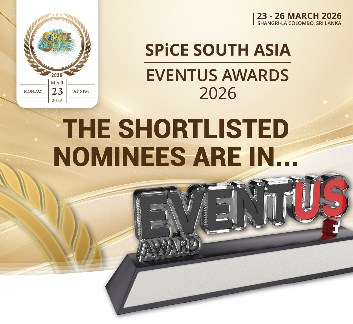 Gioco online: SPiCE South Asia, focus sugli Eventus Awards 2026. Candidature chiuse e shortlist annunciata