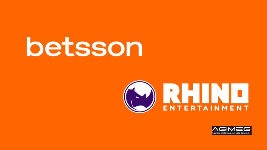 Accordo tra Betsson Group e Rhino Entertainment