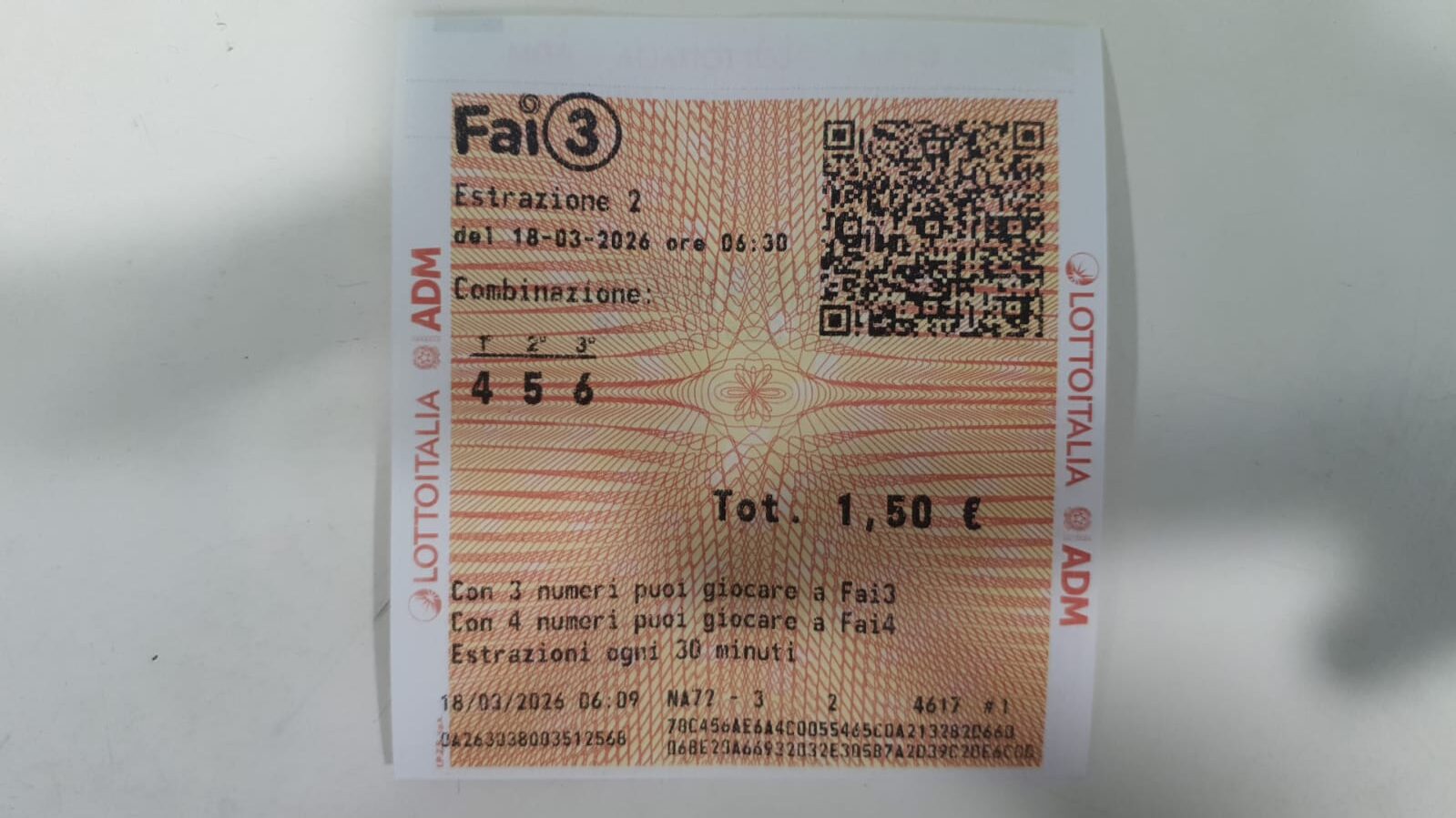 Schedina Fai3 | AGIMEG Schedina Fai3