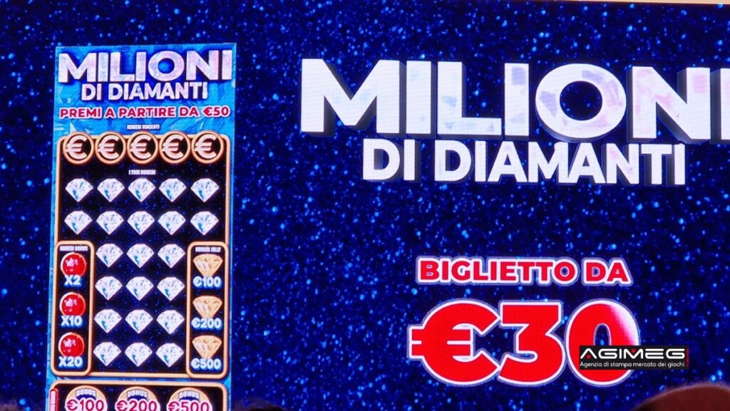 Gratta e Vinci nuovo tagliando Milioni di Diamanti