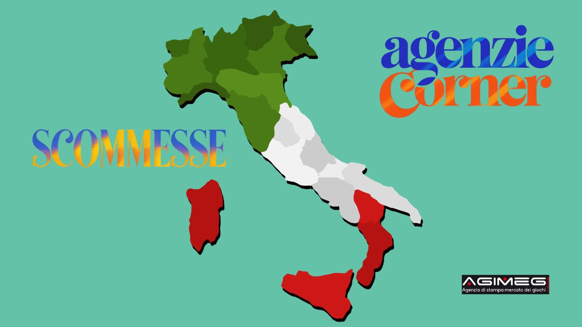 Scommesse speciale Agimeg: agenzie e corner per operatore in ogni singola regione