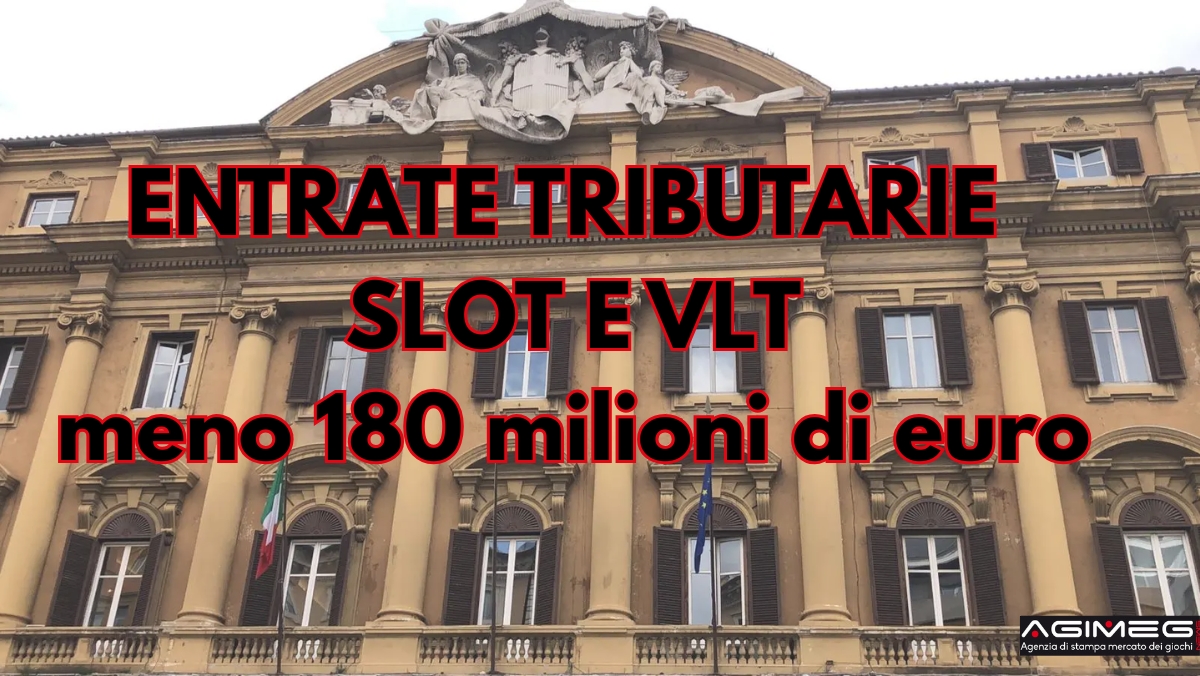 Semaforo rosso per slot e vlt: nel 2025 persi 180 milioni di gettito fiscale